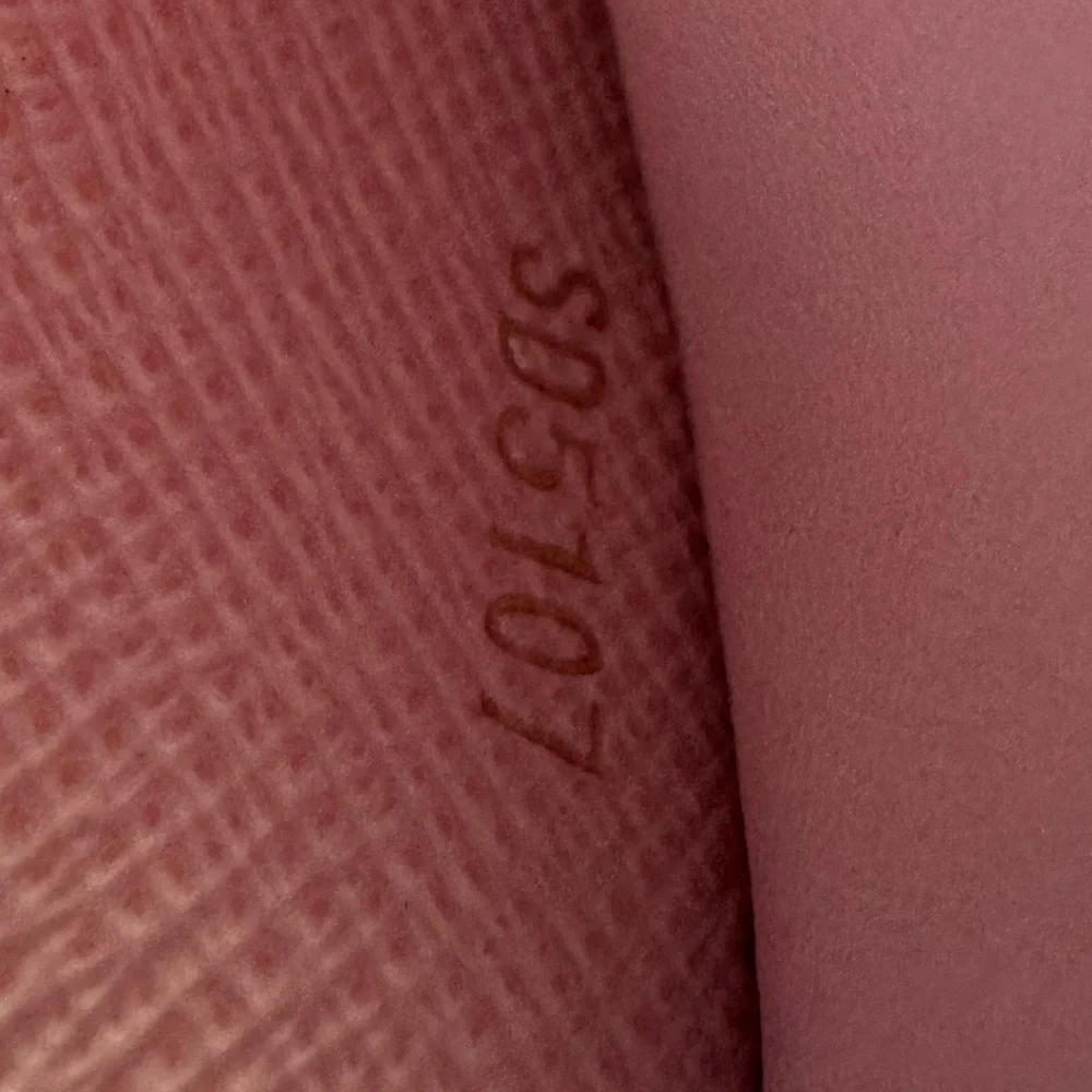 Louis Vuitton Porte feuille Victorine Damier Azur Rose Ballernia Wallet EUC - Picture 13 of 16